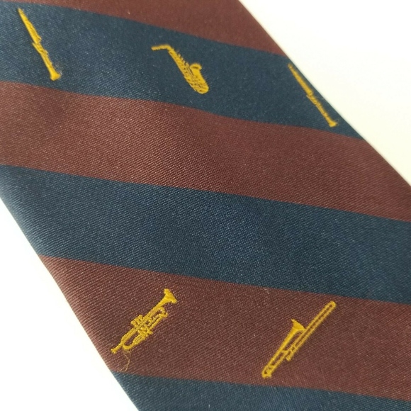 Smithsonian Tie Men's Musical Instruments - Picture 3 of 4